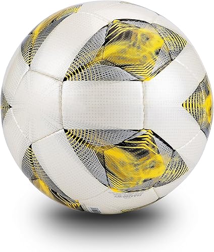 Molten Soccer F5A3200 Pelota de competiciĂłn de cuero suave para jugador profesional, amante del fĂştbol, pelota de entrenamiento deportiva, talla 5# Molten Soccer F5A3200 Pelota de competiciĂłn de cuero suave para jugador profesional, amante del fĂştbol, pelota de entrenamiento deportiva, talla 5#
