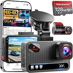 Terunsoul 4K+4K Dash Cam Bundle
