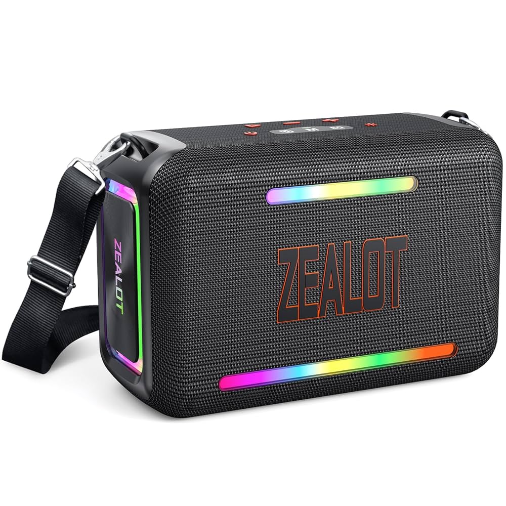 スピーカー・ウーファー ZEALOT ZEALOT S95 120W Amazon.com: ZEALOT 120W Bluetooth Speaker, Wireless Speakers