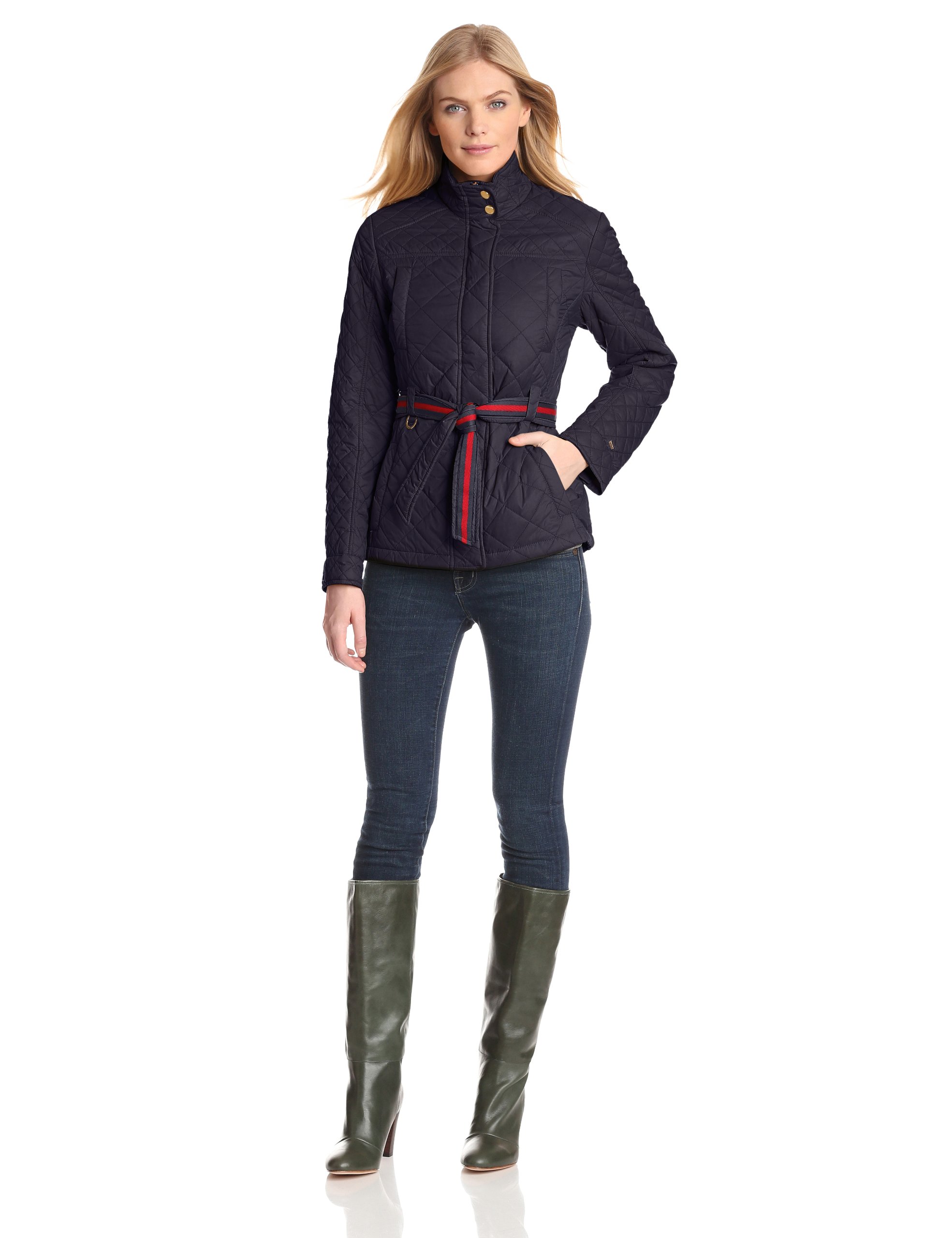 Tommy Hilfiger Women's Lightweight Windproof Quilted Jacket