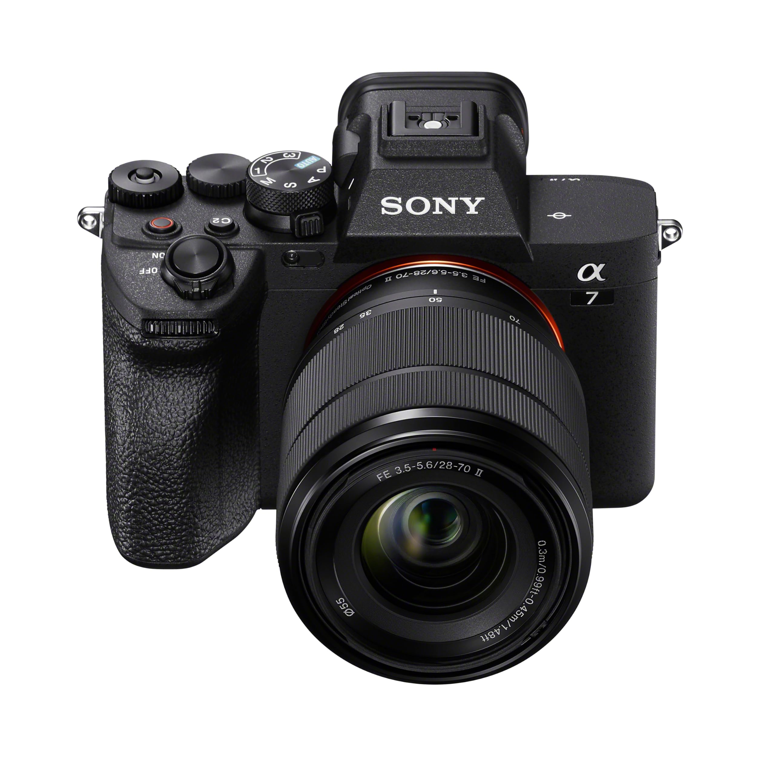 Sony Sony Alpha 7 IV Full-frame camera with 28-70mm lens – 33 MP, real-time autofocus, 10 fps, 4K 60p video, touchscreen, professiona