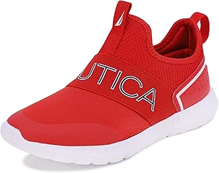 Red and white shoes for boys Clearance