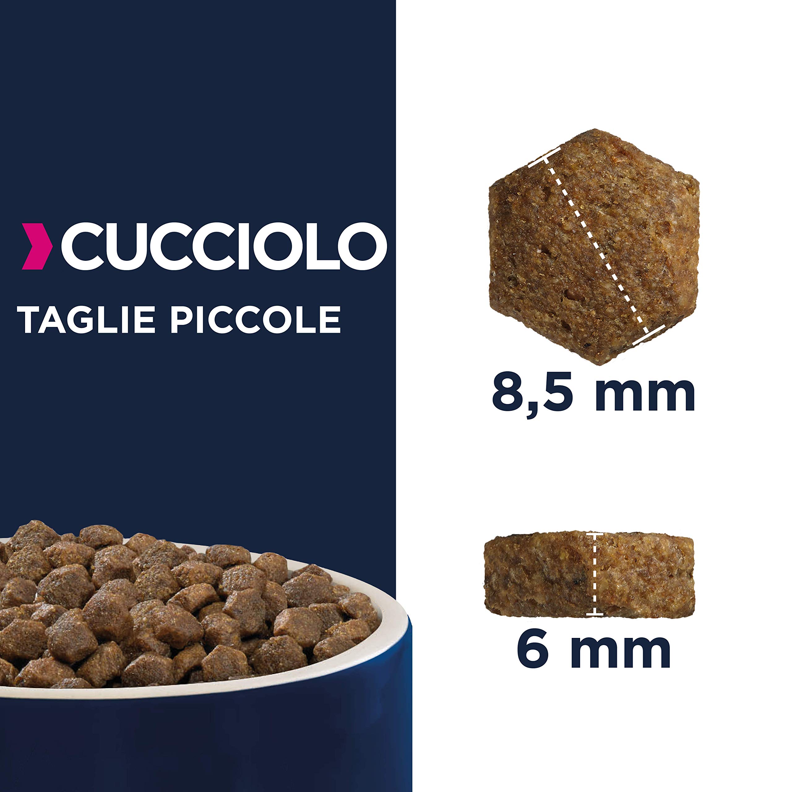 Eukanuba Cibo Secco per Cuccioli in Crescita, per Cani di Taglia Piccola, Ricco di Pollo Fresco, 3 kg