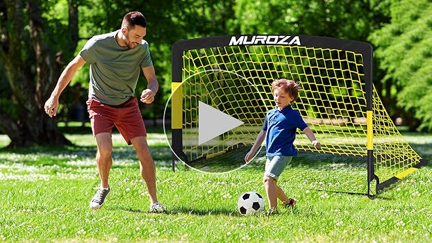 Amazon.com : Soccer Goal, Kids Soccer Goals for Backyard Set