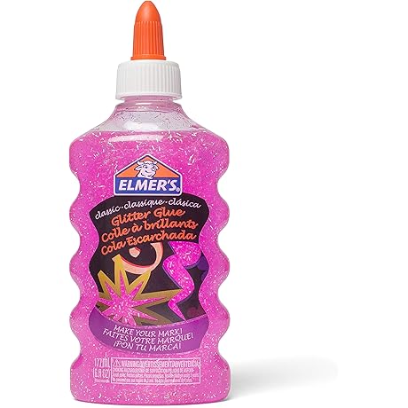Clear Elmer's Glue One Gallon - Elmer's Liquid Glitter Glue, Washable, Gold,...