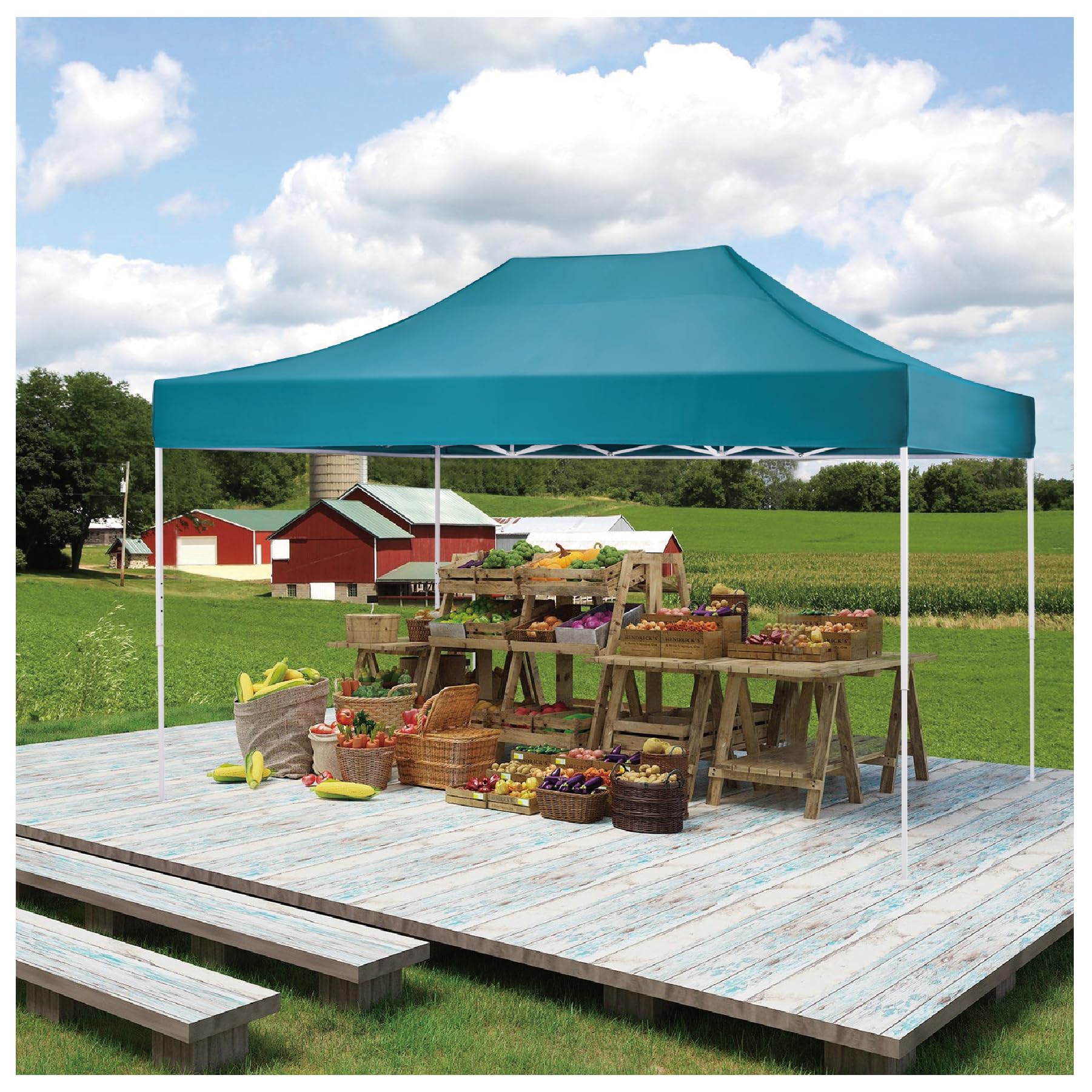 Amazon.com : AMERICAN PHOENIX 10x15 Canopy Tent Pop Up Easy