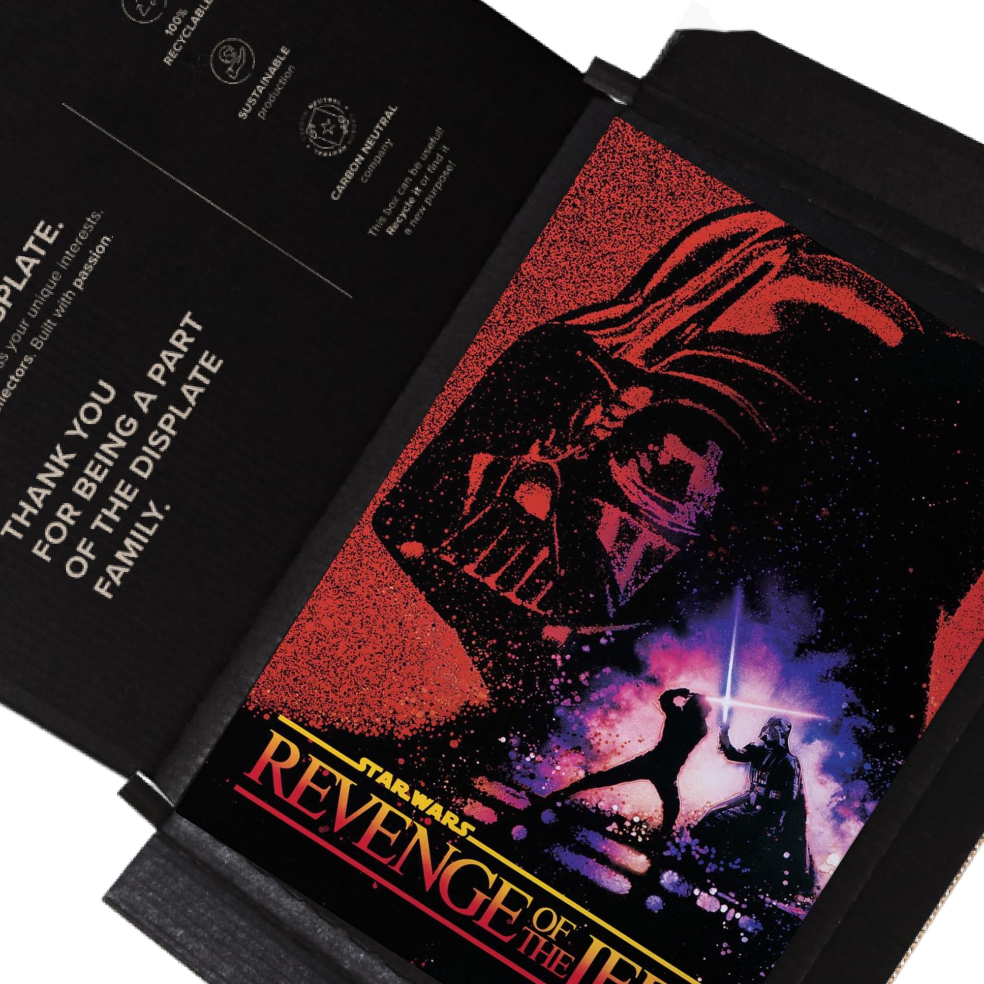 Amazon.com: Displate Metal Poster Star Wars - Revenge of the Jedi