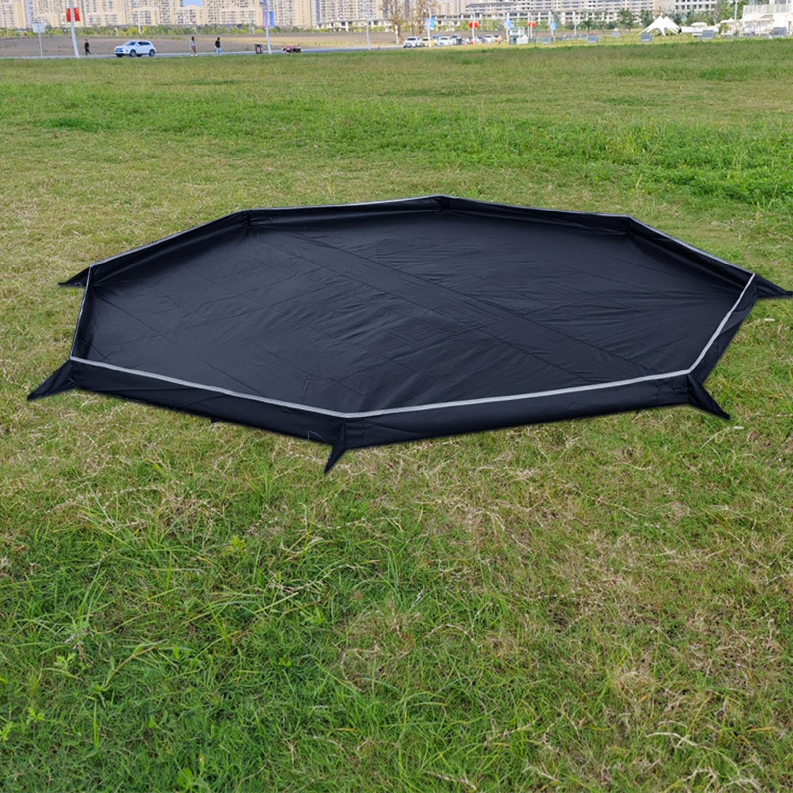 Tapis de sol de pique-nique | Bâche octogonale imperméable pour camping | pique-nique, tapis de sol léger pour randonnée, plage