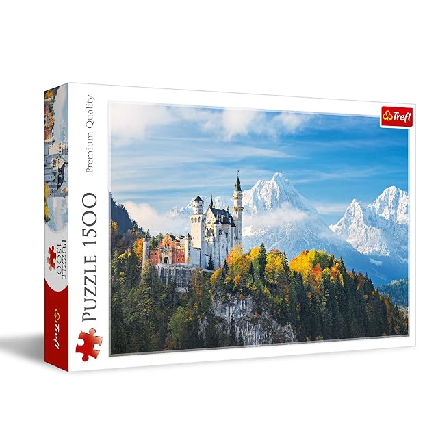 Trefl, Puzzle, Alpes Manarola, de 1500 Piezas, Adultos y niños a Partir de 12 años