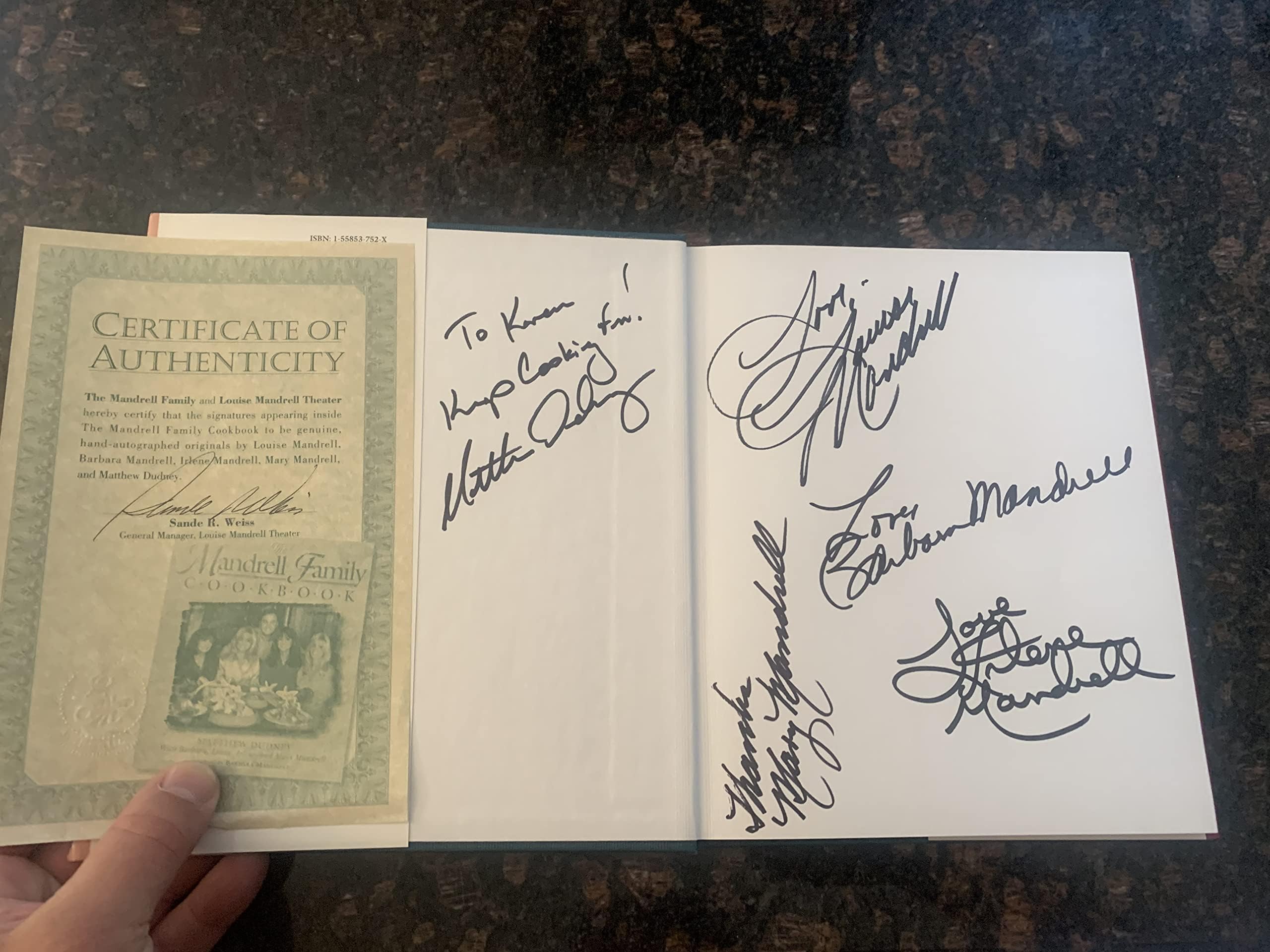 The Mandrell Family Cookbook
