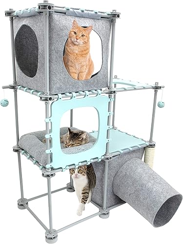 Miniatura 1 de Kitty City Claw Mega Kit 2.0 Muebles, Cojín para Gato, Rasguño de Gato