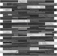 Vista 10 de STICKGOO - Protector contra salpicaduras para despegar y pegar, azulejos de pared de PVC para pegar en el protector contra salpicaduras para cocina