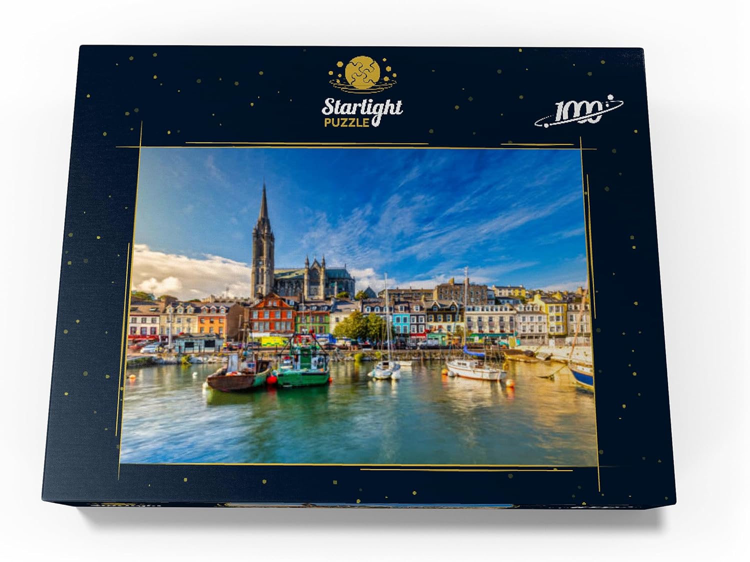 MyPuzzle Impression of St. Colmans Cathedral in Cobh Near Cork Ireland - Premium 1000 Piece Jigsaw Puzzle for Adults