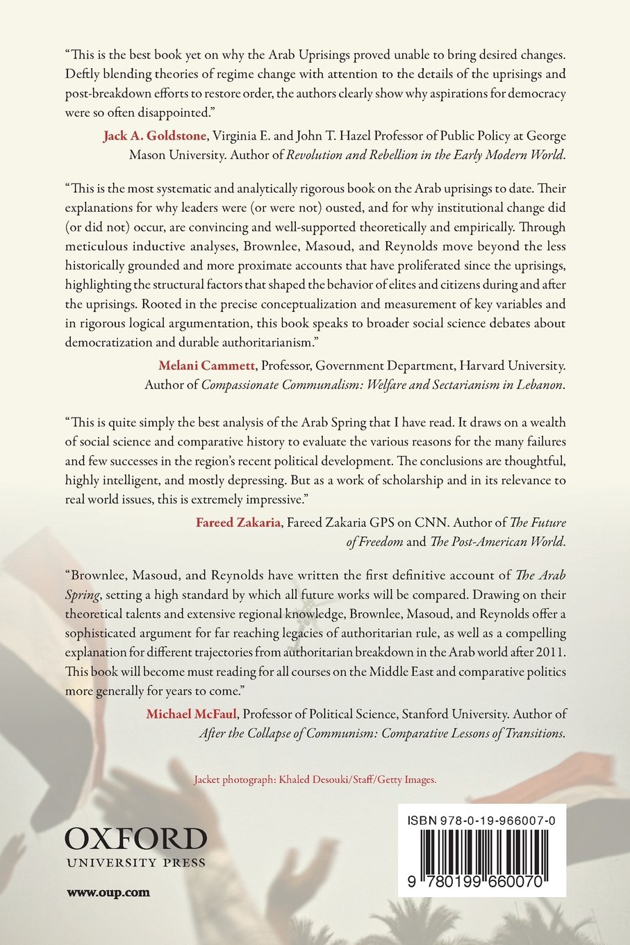 The Arab Spring: Pathways of Repression and Reform