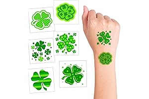 4E's Novelty St. Patrick's Day Tattoos (Bulk 72 Pack)