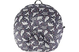 IBraFashion Bobby Lounger Pillow Slipcover - Grey Sweet Dreams