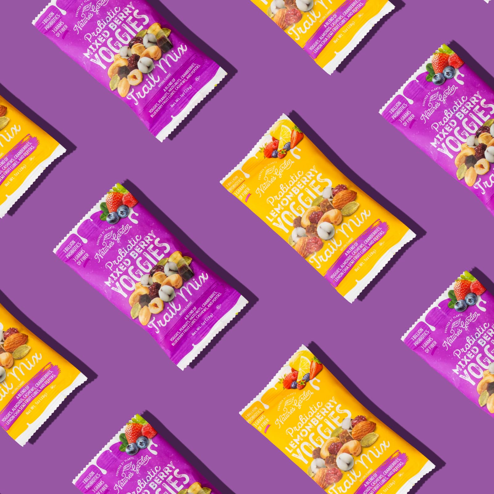 Amazon.com: Nature's Garden Probiotic Yoggies Trail Mix Multipack