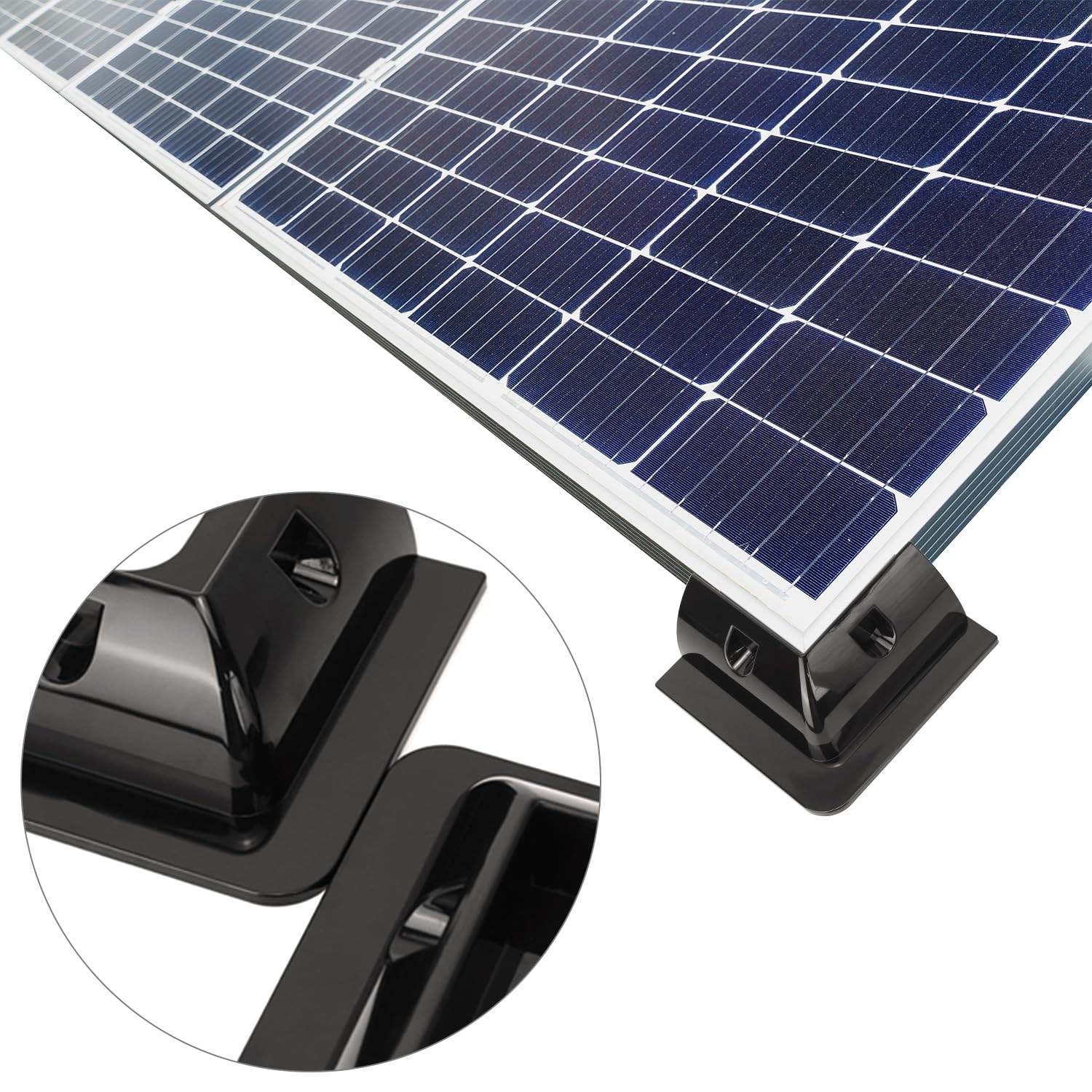 TRAMILY Lot De 7 Supports De Montage Pour Panneau Solaire Sans