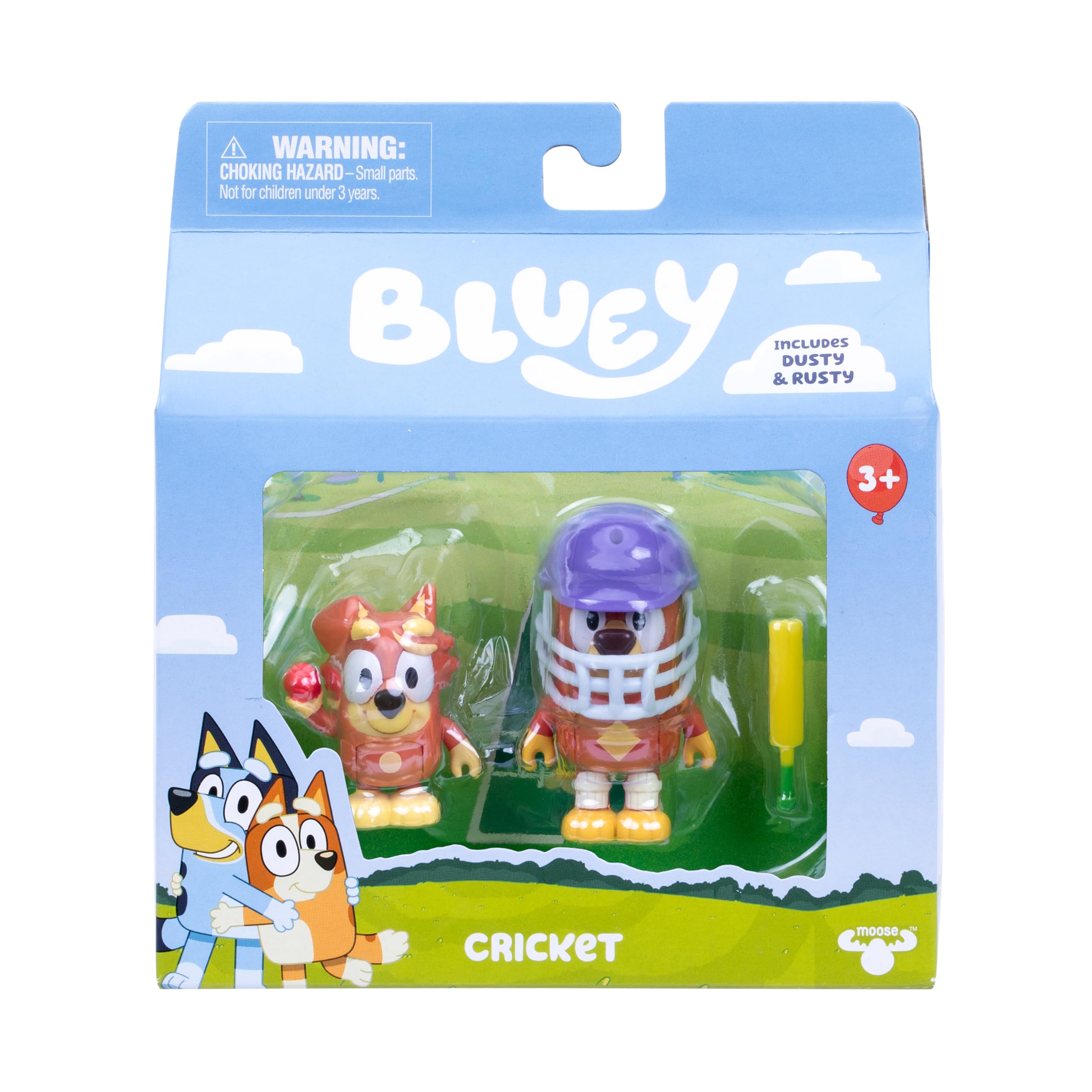 Bluey S14 Figure 2Pk Cricket
