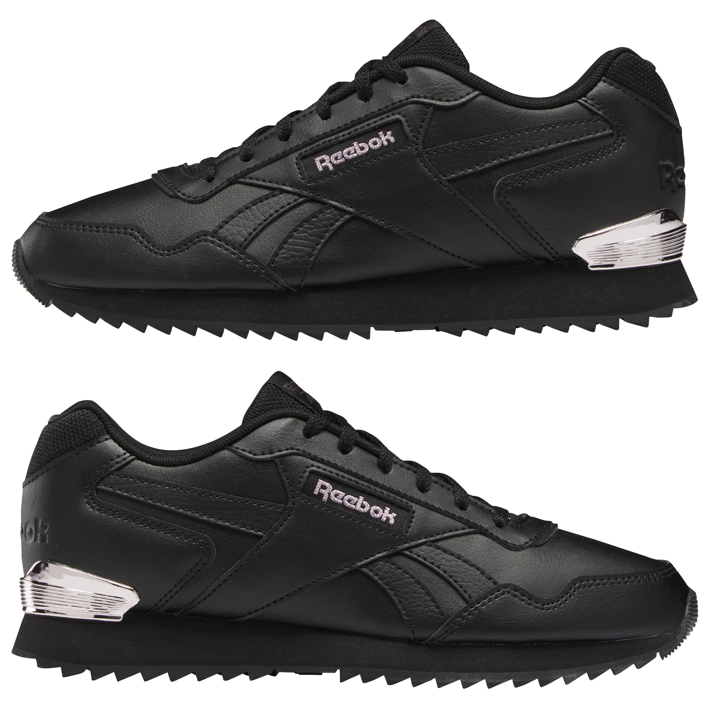 Reebok Glide Ripple Clip Damen Sport Sneaker Freizeitschuhe schwarz