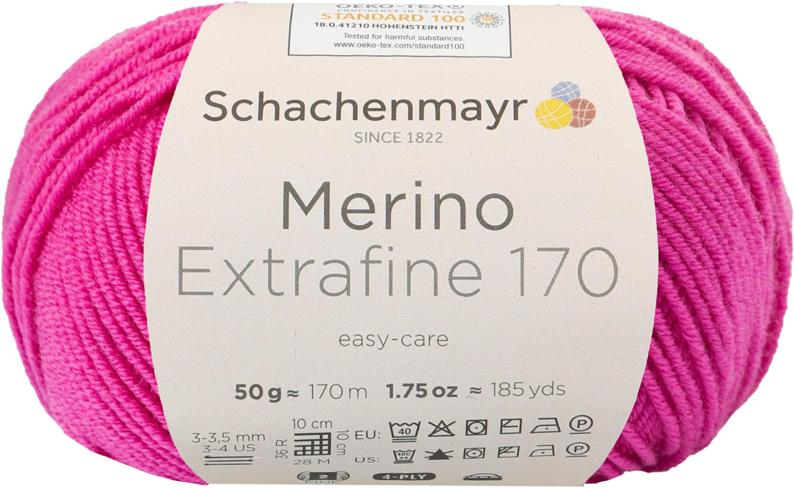 Schachenmayr Strickgarn Merino Extrafine 170, pink – 9807551-00037