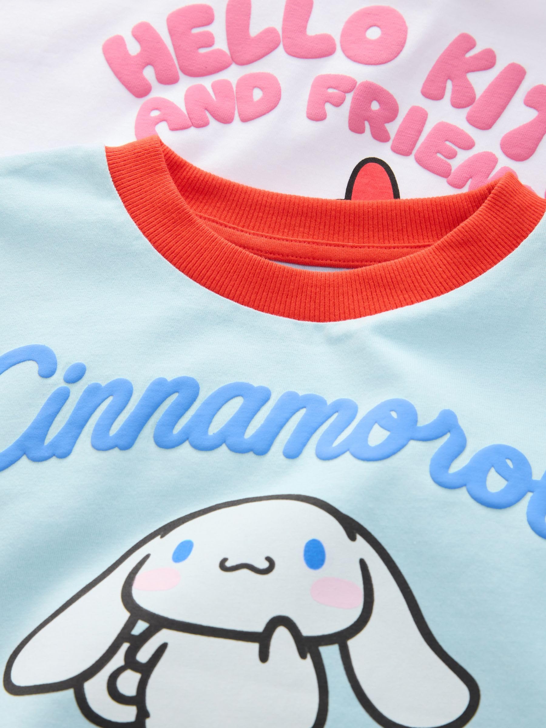 NEXT Fille Pyjama Short Hello Kitty, Lot de 2