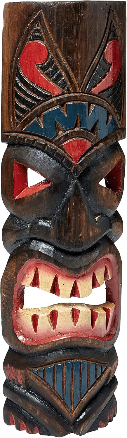 Forever Bamboo 20" Tiki Mask Wall Décor