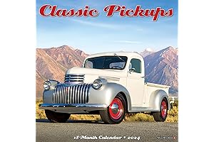 Classic Pickups 2024 Calendar: Eye-Catching, Authentic Monster Truck Calendar