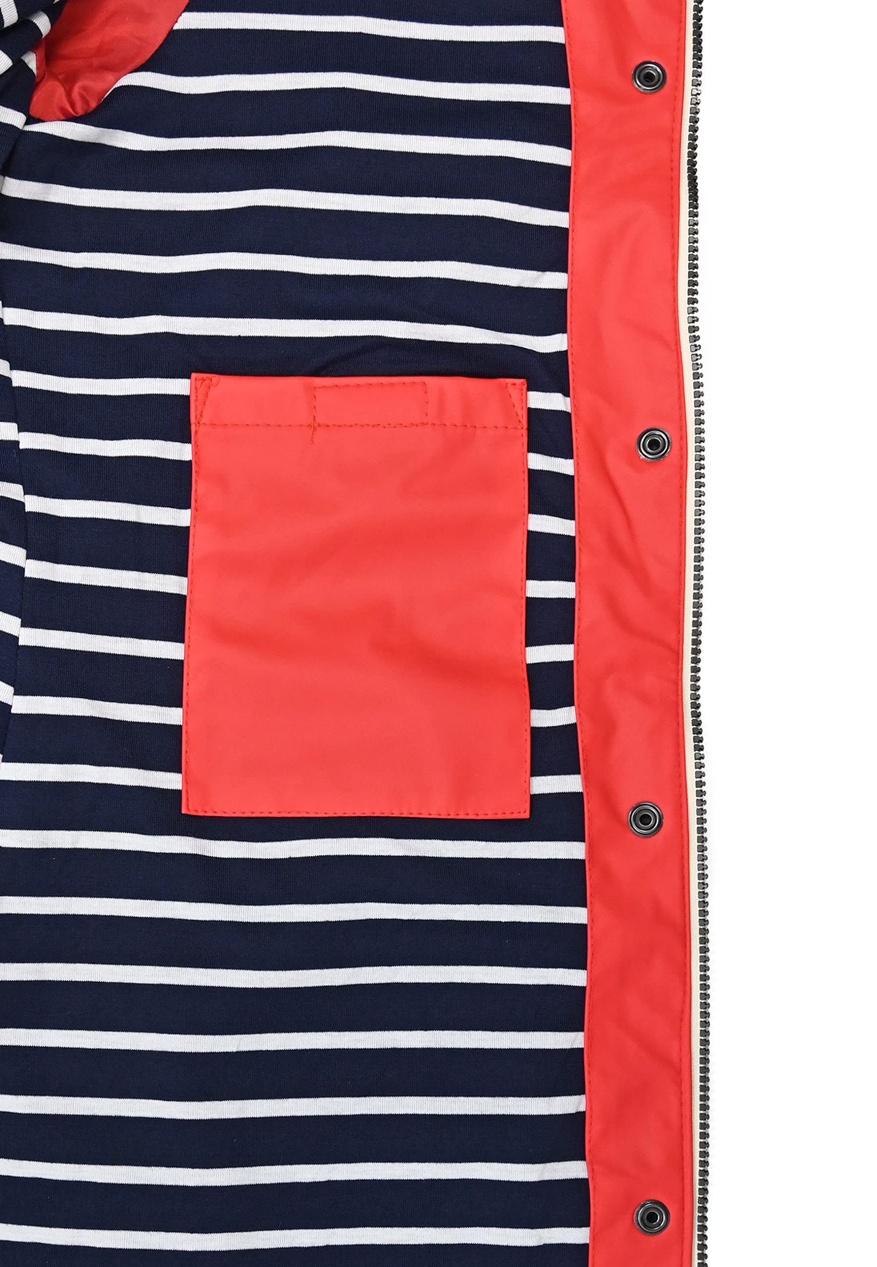 Regenliebe Impermeabile da donna Friesennerz rosso, Colore: rosso, 48