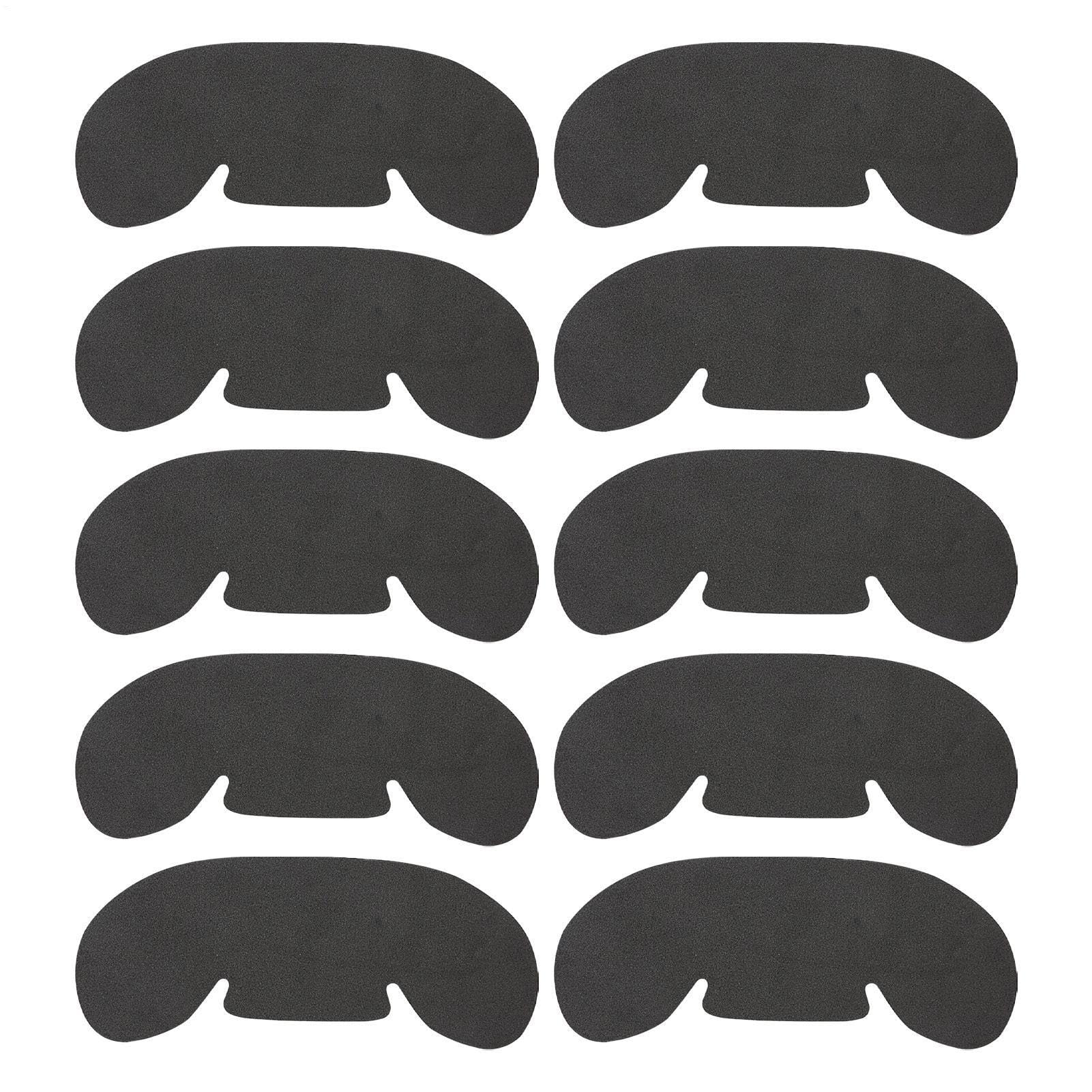 Absorbent Hat Liners, Hat Protection, 10 sztuk, samoprzylepne, oddychające, wymienne wkładki do czapek baseballowych i kasków, wysoka wydajność, ochrona przed wilgocią, dla entuzjastów fitnessu
