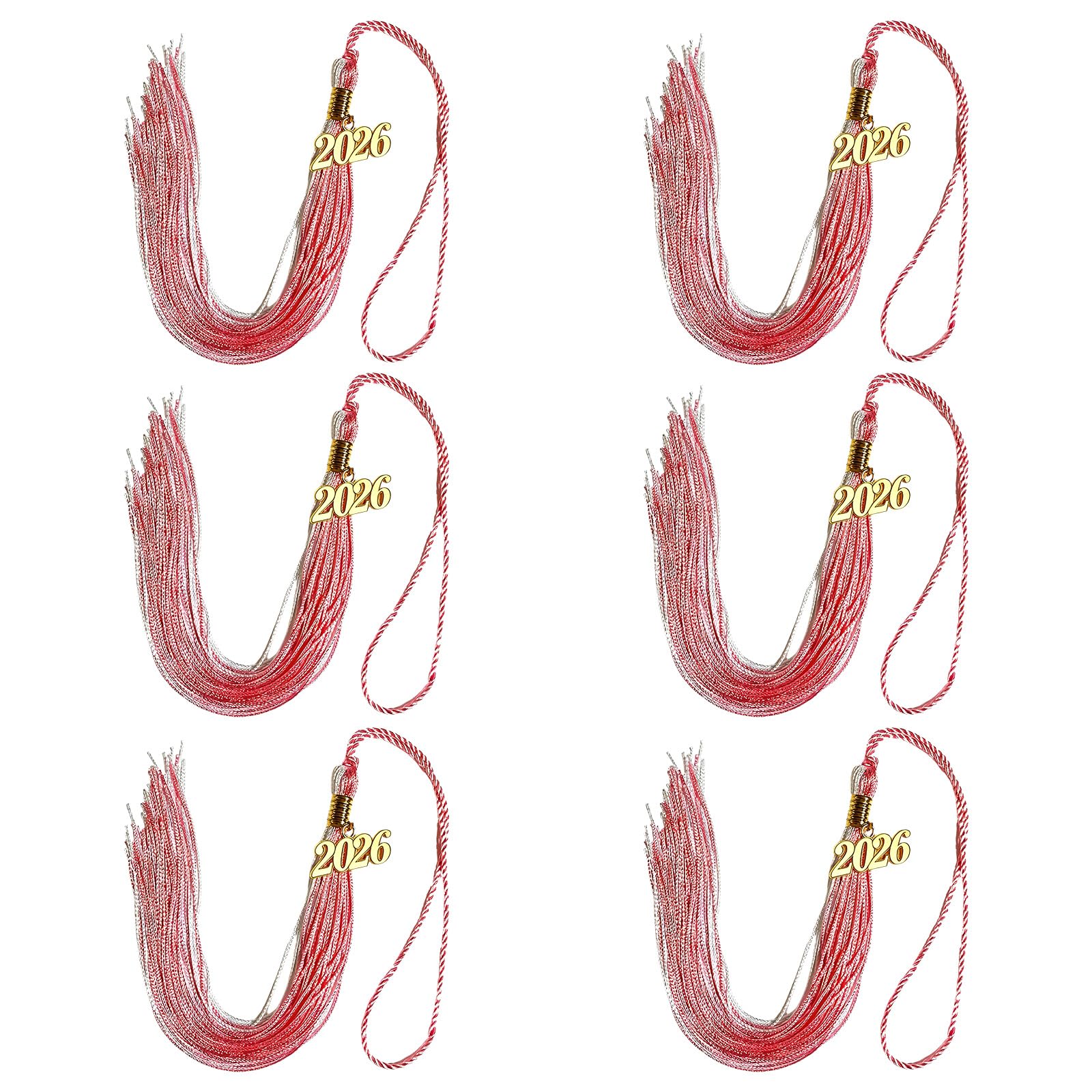 Graduation Cap Tassels 2026 Year Marking Sturdy Attachment for Commencement Ceremony Graduation Year Charm