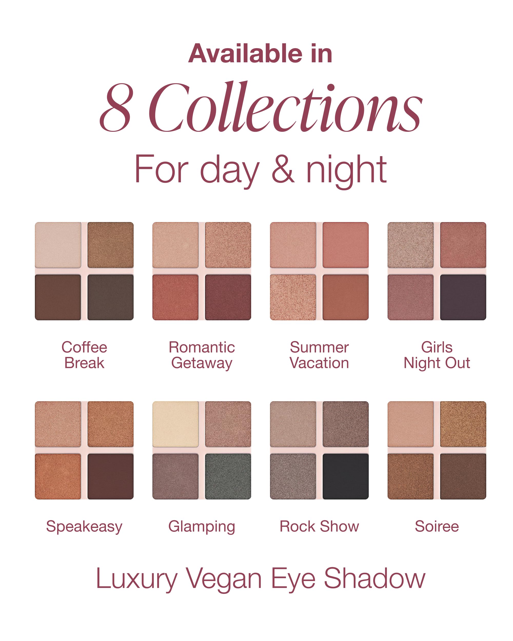 Paleta mineralna Fusion Eye Shadow - Rock for Women 0,25 oz cień oka (wysuwana)