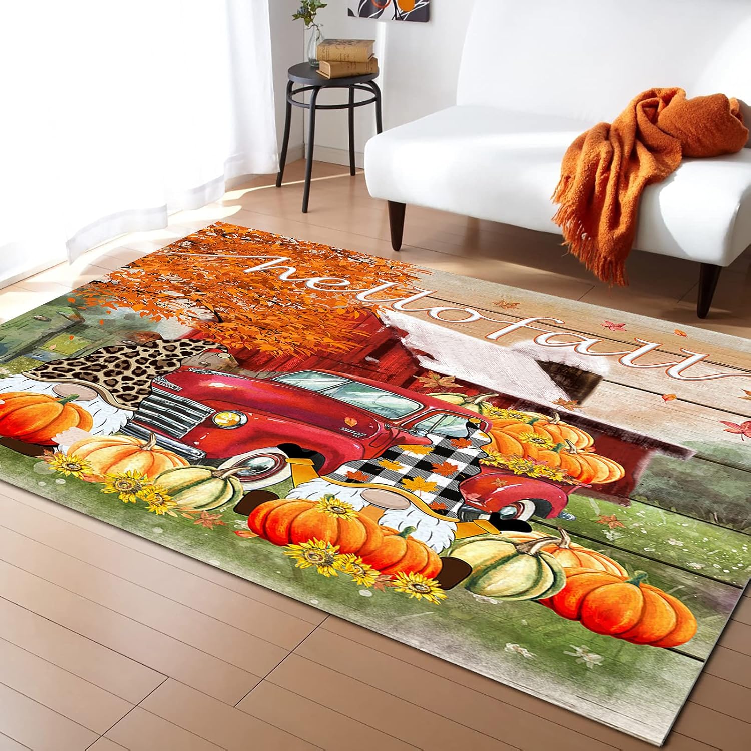 Large Rectangular Area Rugs 2.7' x 5' Living Room