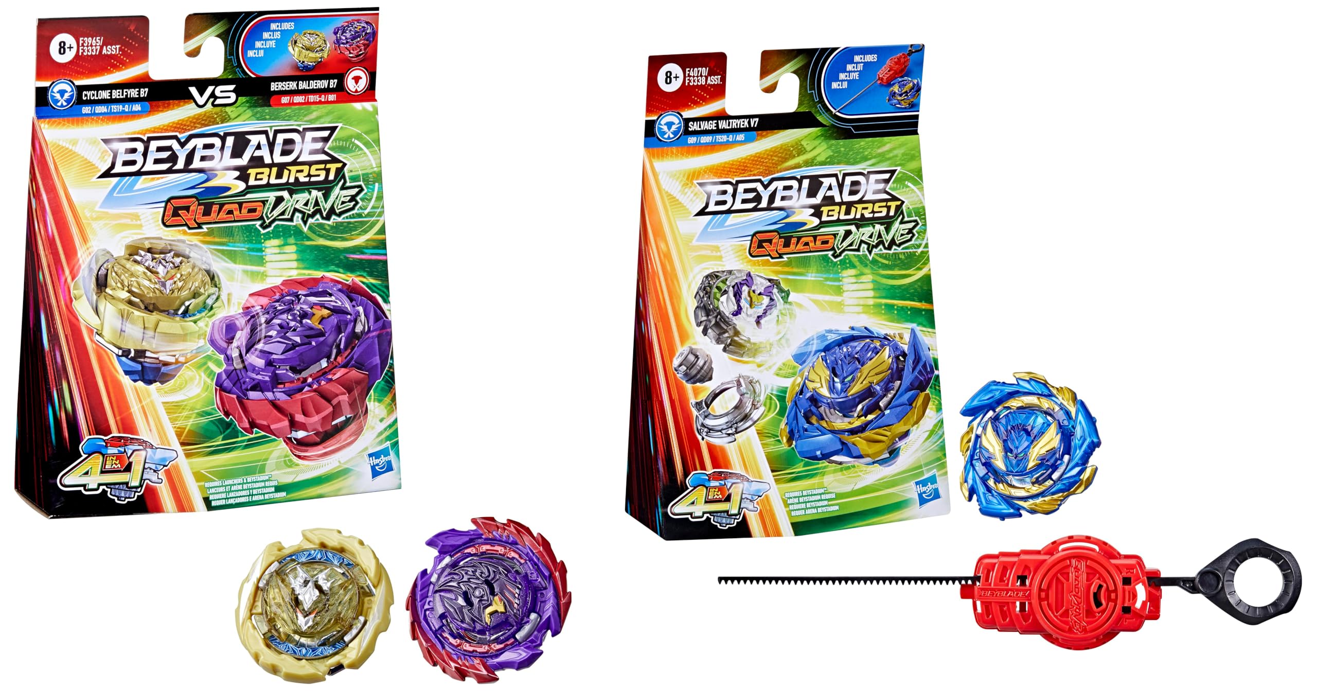 Buy Beyblade Burst Supreme | Dual Pack Berserk-Cyclone + Salvage
