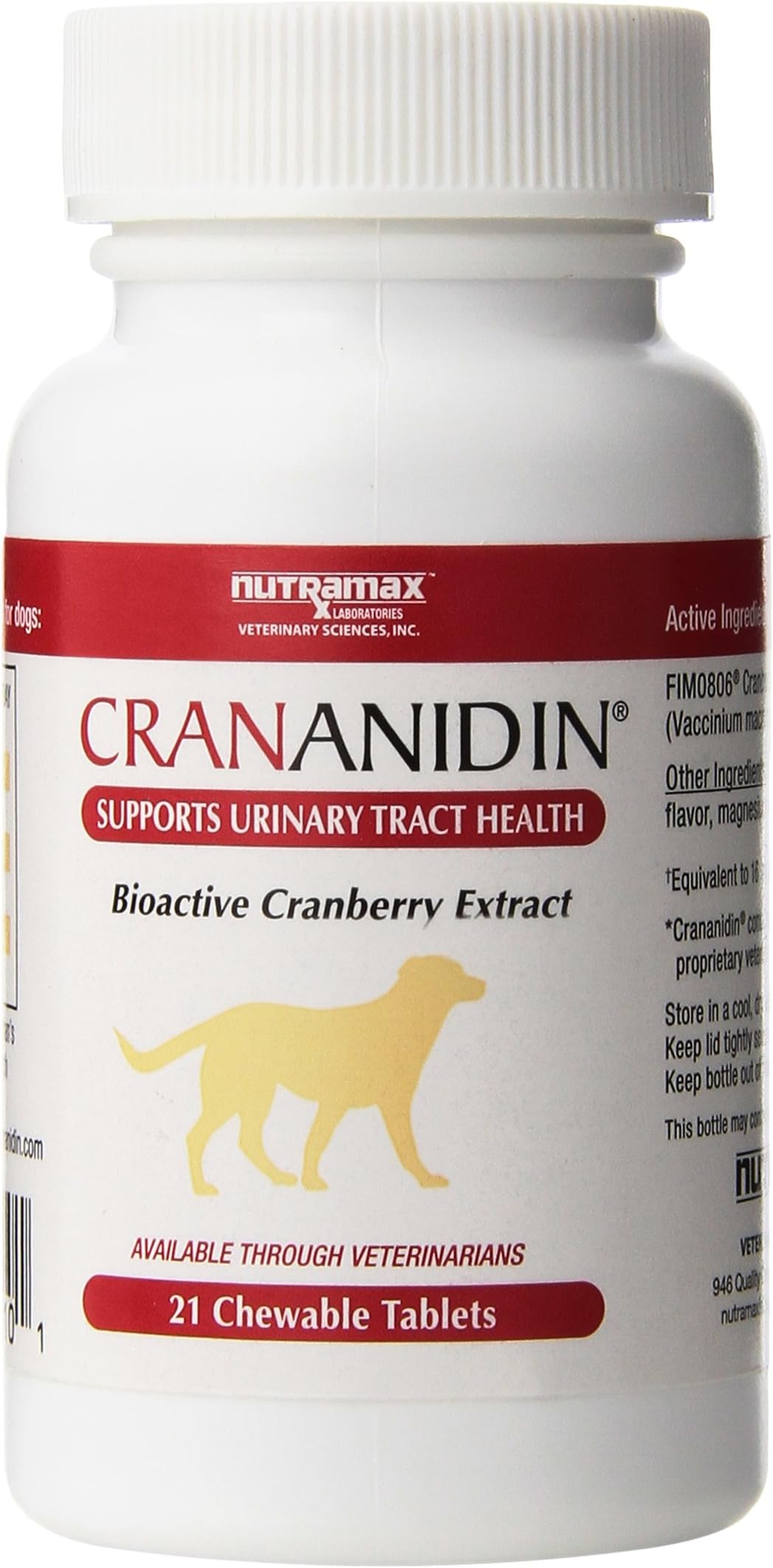 Nutramax Laboratories Crananidin Pet Supplement