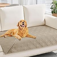Vista 41 de hyha - Manta impermeable para cama de perro, mantas suaves para mascotas, funda impermeable para sofá para perros, fundas reversibles lavables