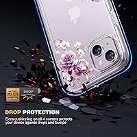 Vista 711 de Diaclara - Funda diseñada para iPhone 15 Plus de 6.7 pulgadas, transparente, cuerpo completo, con protector de pantalla, resistente de protección