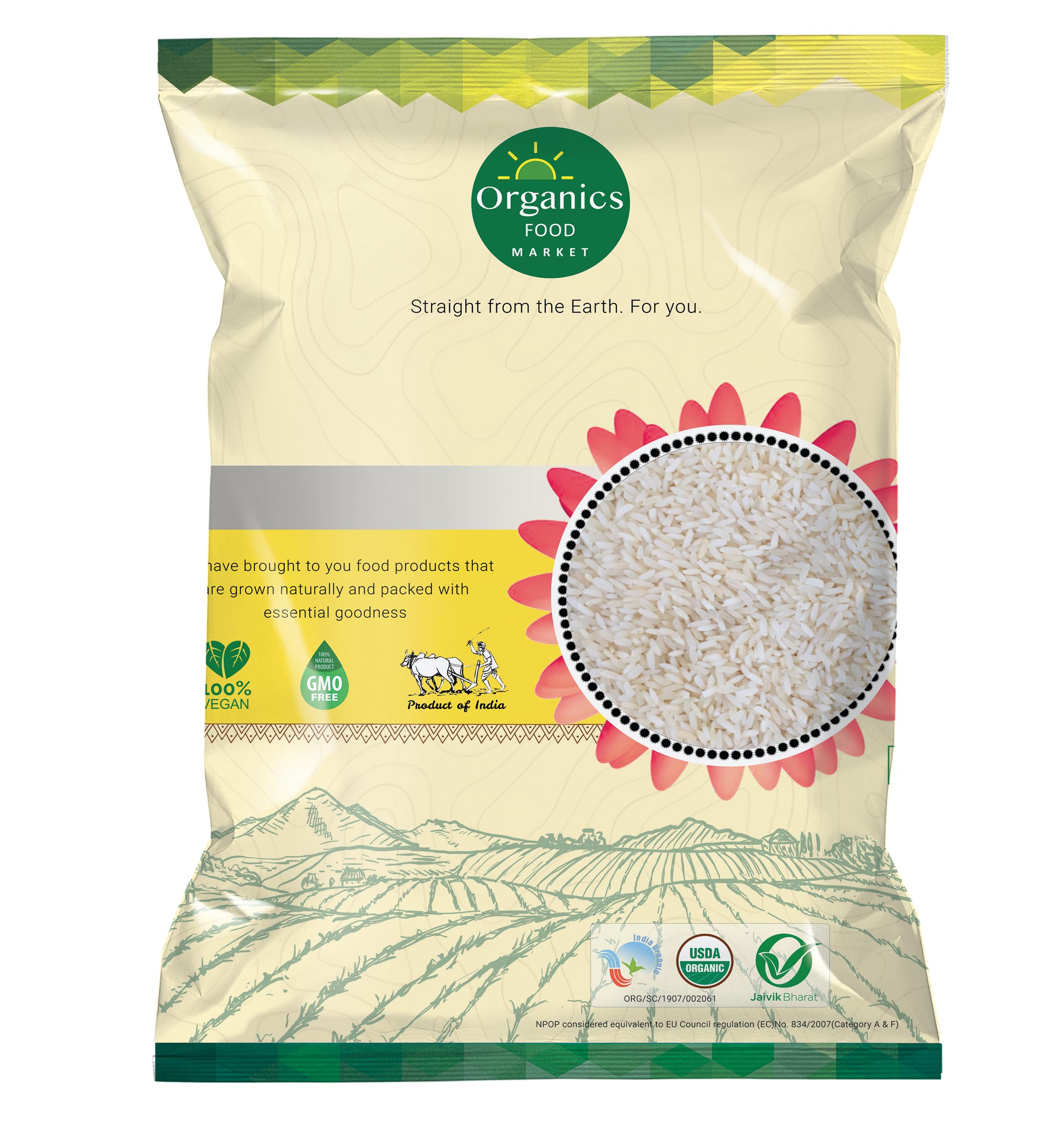 Organics Food Market Sona Masoori Rice 10 Kg Pack (5KG Pack x 2) (B0CZSCMHDK) Amazon Price History, Amazon Price Tracker