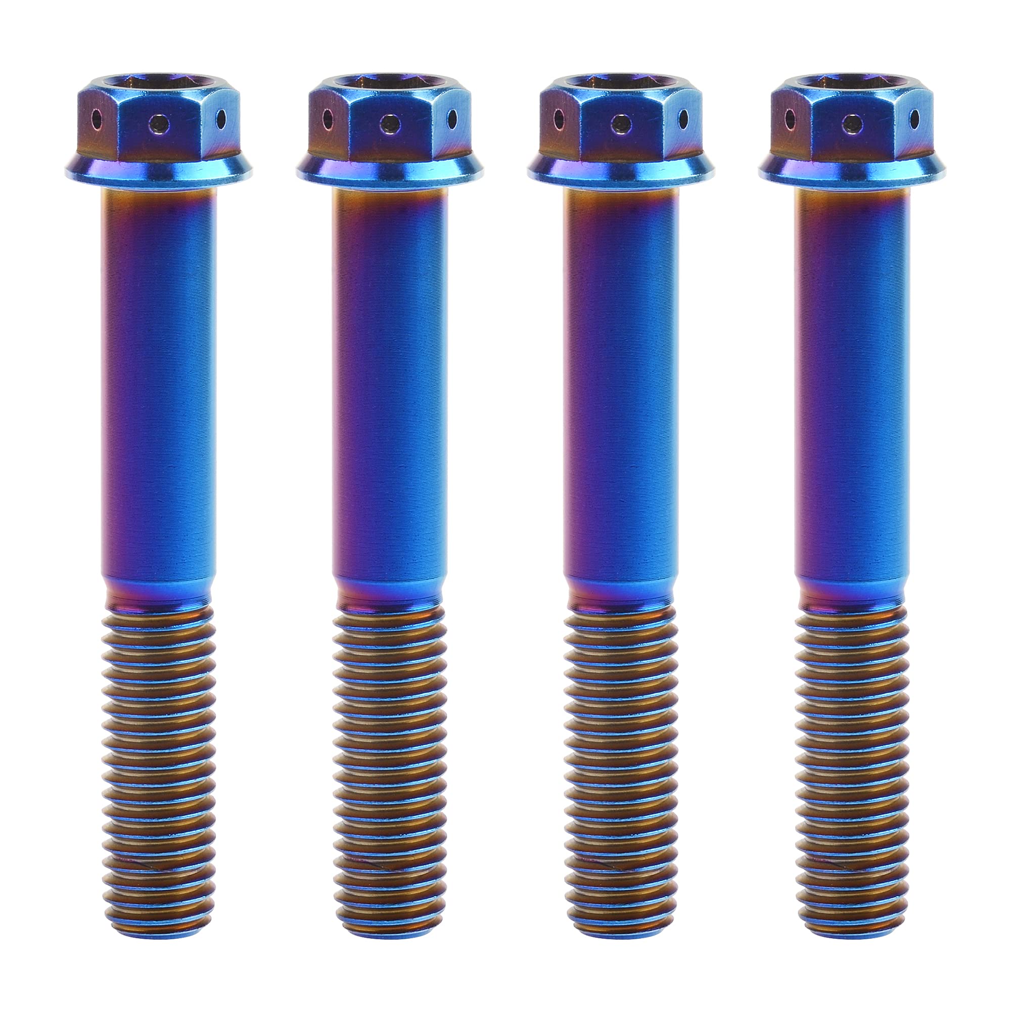 Tornillos de titanio de cabeza hexagonal M10 duraderos y anticorrosivos 8