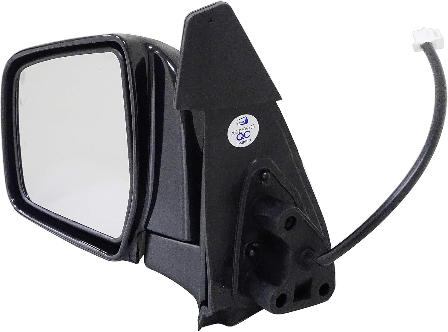 Dorman 955-1229 Driver Side Power Door Mirror - Folding Compatible with Select Toyota Models, Black
