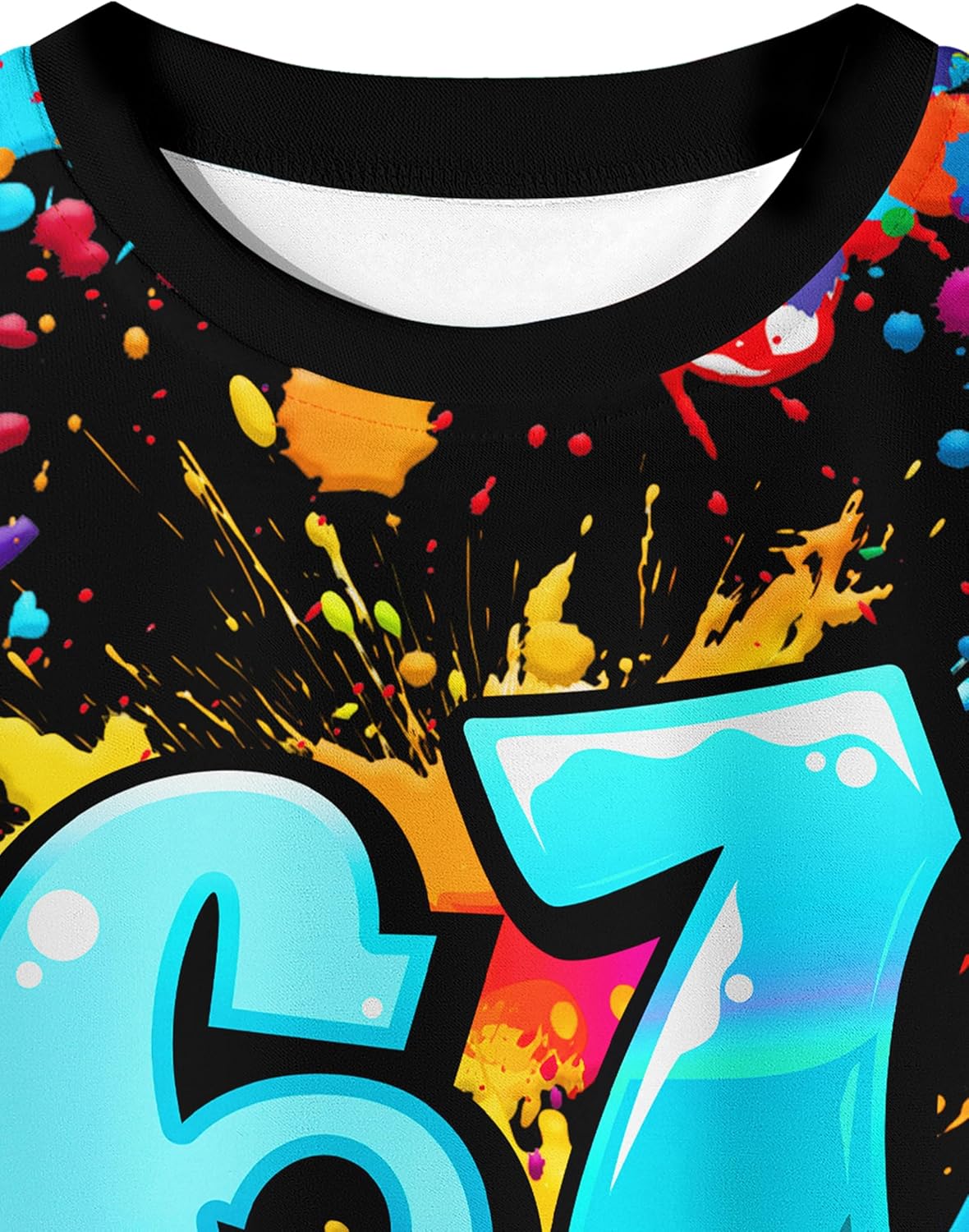 Kids 67 Meme Clothing Set 6 7 𝑷𝒂𝒋𝒂𝒎𝒂s, 4-14Y - Image 4