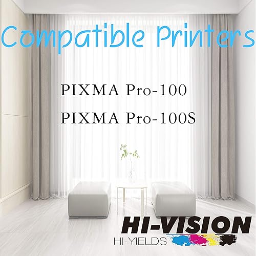 Miniatura 3 de HI-VISION HI-YIELDS Cartucho de tinta de repuesto compatible para CLI-42 CLI42, negro, cian, amarillo, magenta, fotoccian, foto, magenta, gris