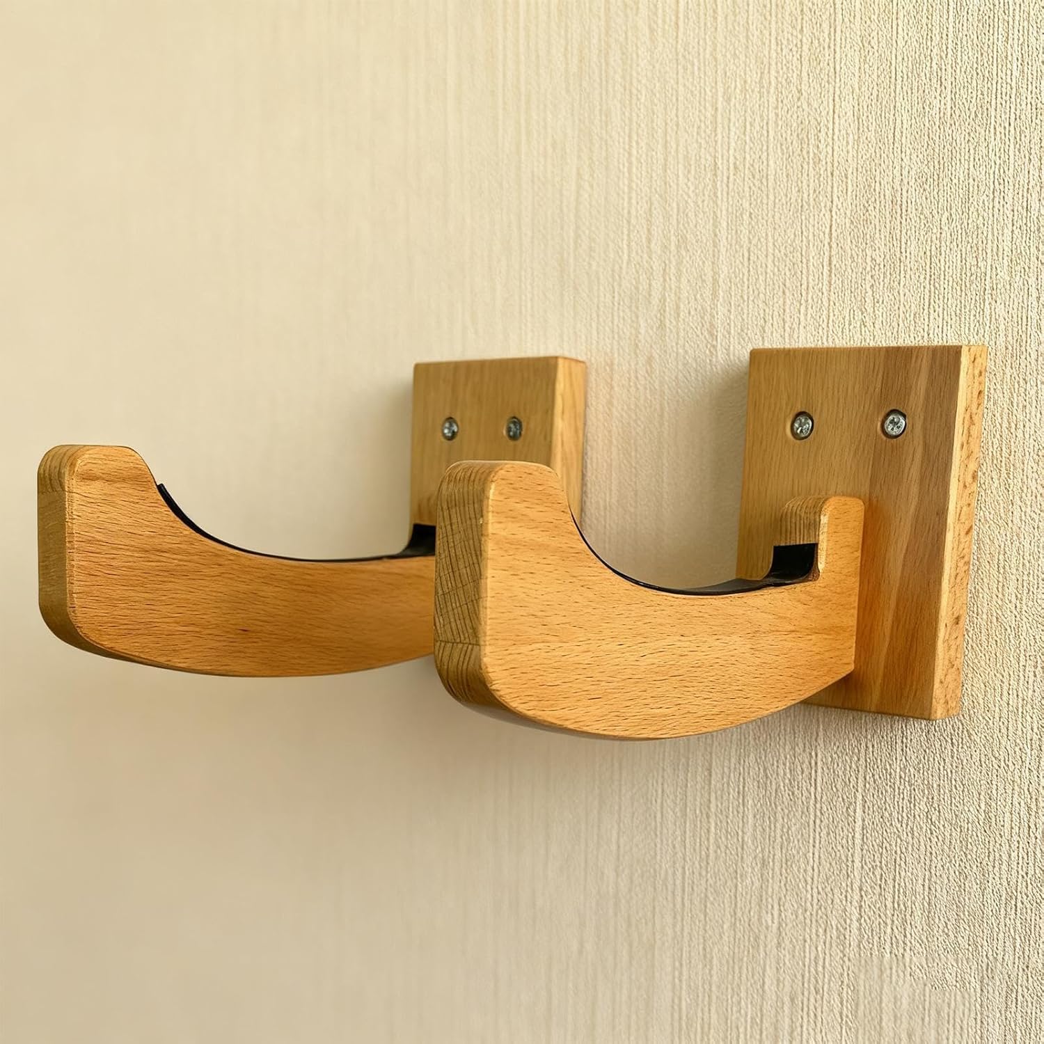 Genérico Surfboard Wall Rack - Wooden Ski Board Storage Hanger, Surfboard Holder Wall Rack | for Paddleboard, Skimboard, Indoor