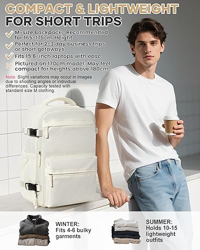 Vista 424 de VECAVE Mochila de viaje para laptop, mochila aprobada para vuelos,Mochila deportiva para universidad casual, E-peacockblue, Mochila para laptop