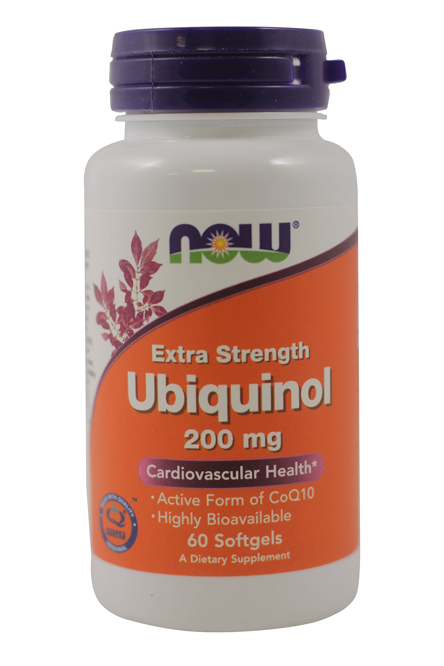 Now Foods Extra Strength Ubiquinol, 200mg, 60 Softgels