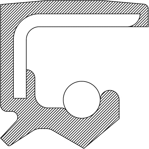 Miniatura 2 de National 710995 Retén del eje de transmisión