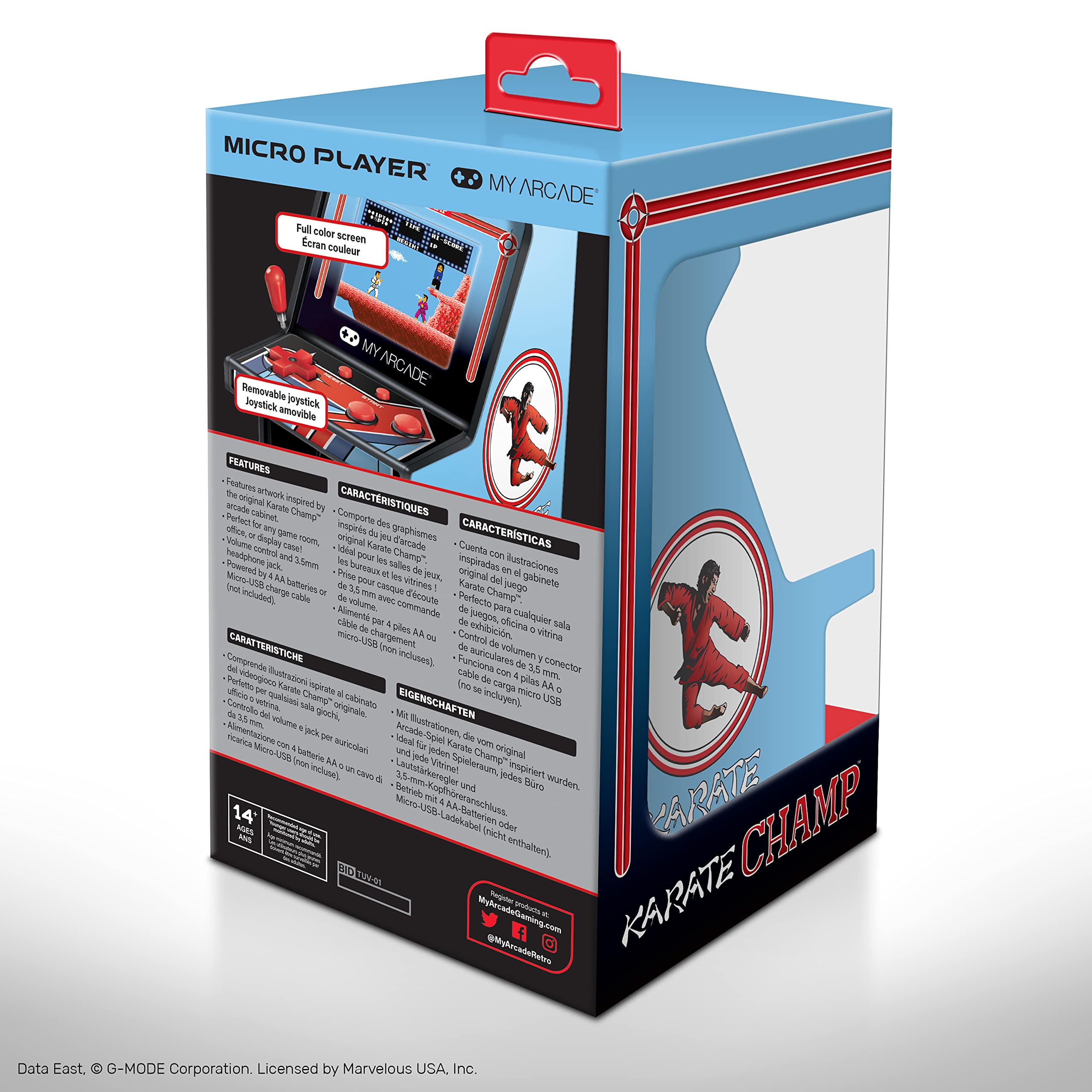 My Arcade Karate Champ Micro Arcade Machine
