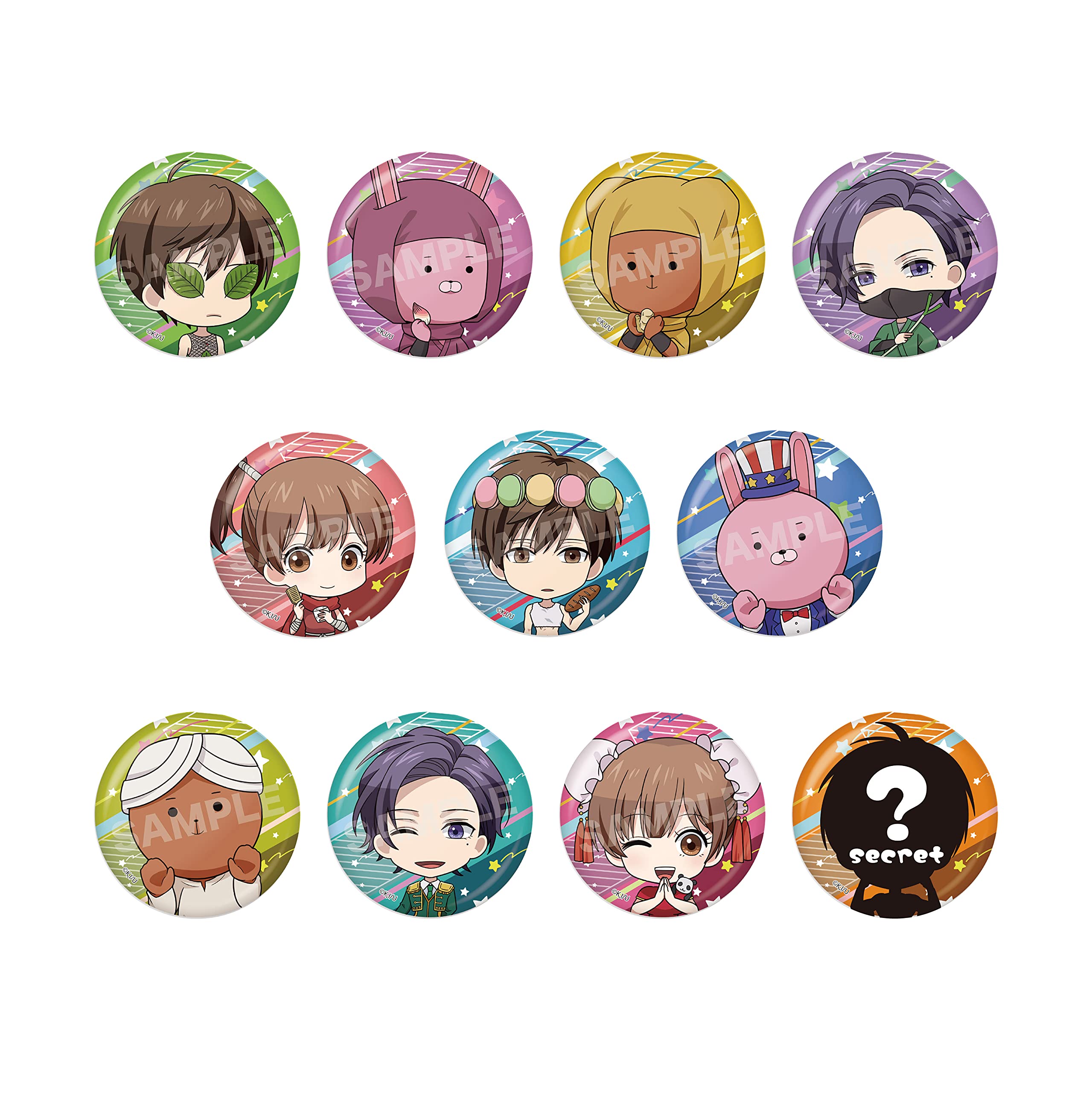 うらみちお兄さん 缶バッジ Amazon | うらみちお兄さん メタリック缶バッジ 02 第2弾 11個