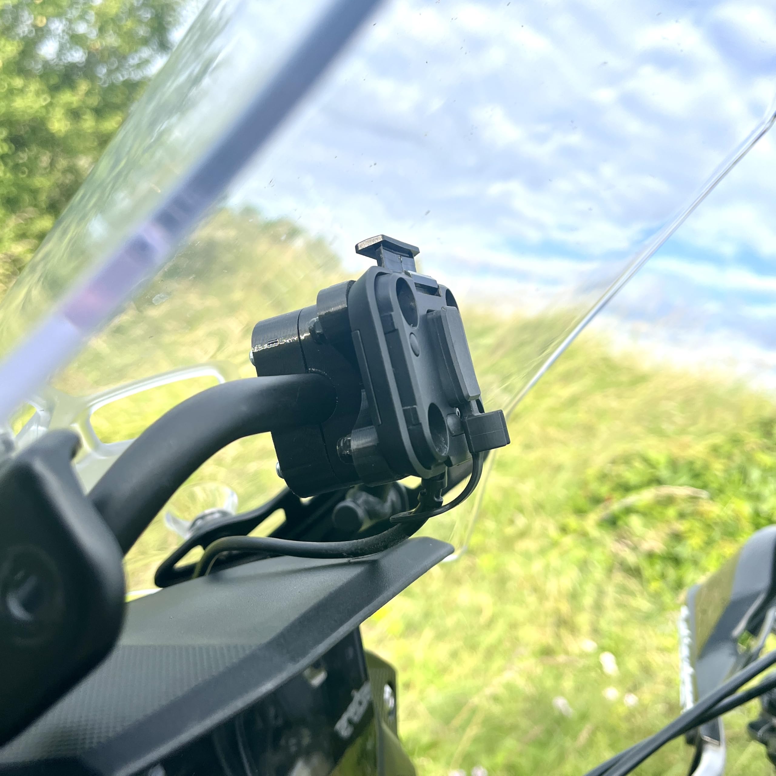 Supporto di navigazione per moto Garmin Zumo XT, XT2, AMPS Pattern (16 mm)