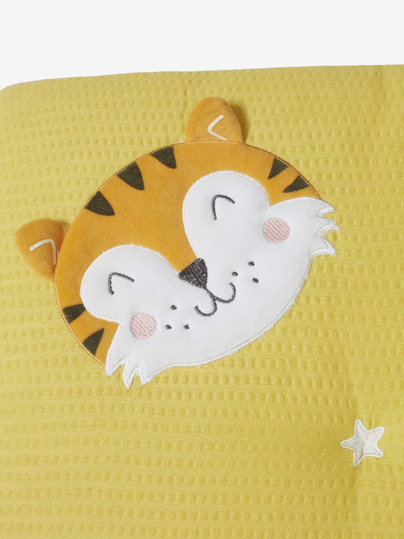 Vertbaudet Baby Activity-Decke TROPIK ohne Spielbogen senfgelb ONE Size